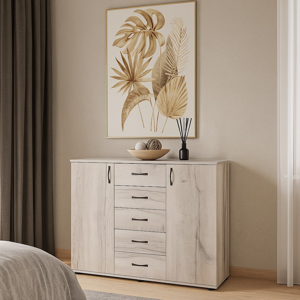 Комод МЮНХЕН производства компании Мебелькласс.