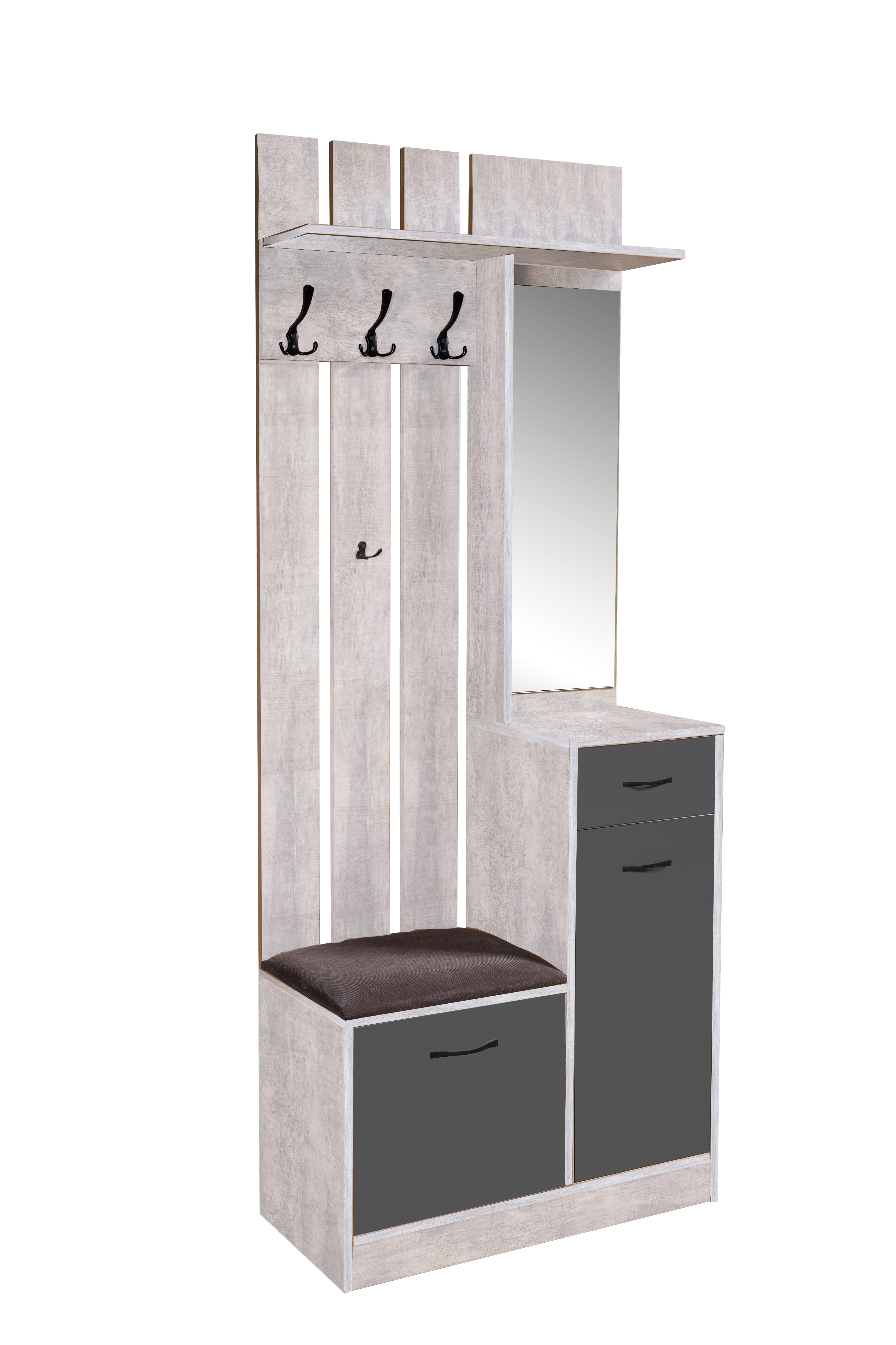 Прихожая "ДЕЙТОН" производства компании Мебелькласс.