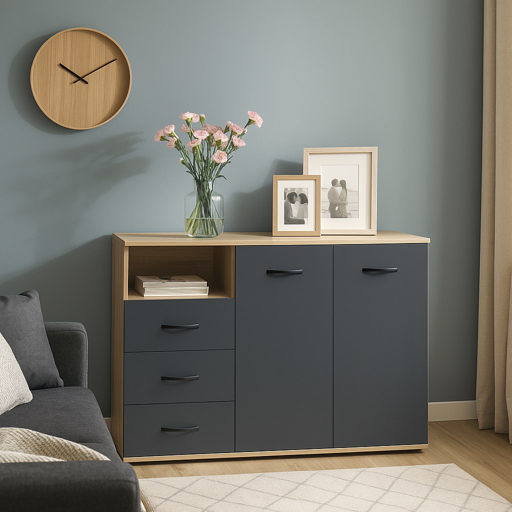 Комод ДРЕЗДЕН производства компании Мебелькласс.